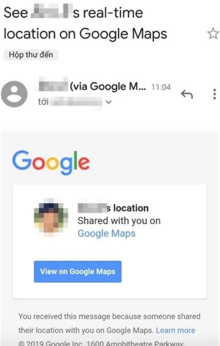 dinh vi dien thoai qua google maps
